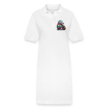 Siegel - Stanley/Stella Frauen Bio-Polokleid PAIGER - Weiß - Vorne