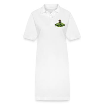 Joyeux agneau de Pâques - Robe polo bio PAIGER Stanley/Stella Femme - blanc - Devant