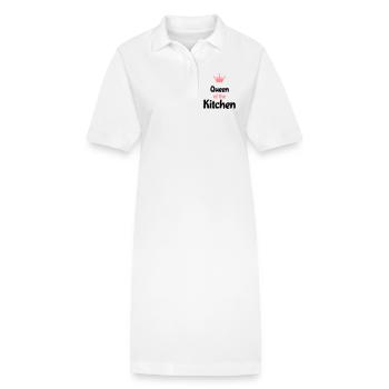 Kochschürze für dein Dinner - Stanley/Stella Frauen Bio-Polokleid PAIGER - Weiß - Vorne