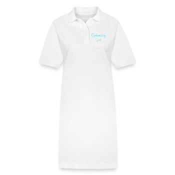 Optiker Augenarzt Optik - Stanley/Stella Frauen Bio-Polokleid PAIGER - Weiß - Vorne