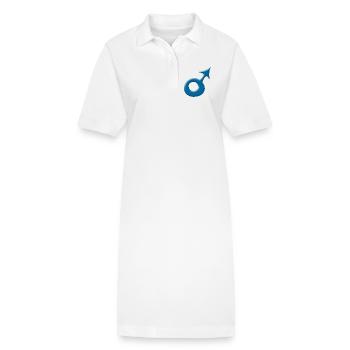Junge - Stanley/Stella Frauen Bio-Polokleid PAIGER - Weiß - Vorne