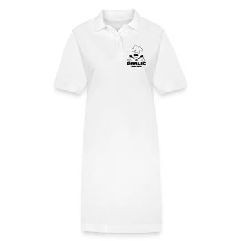 Maître de l’ail - Robe polo bio PAIGER Stanley/Stella Femme - blanc - Devant