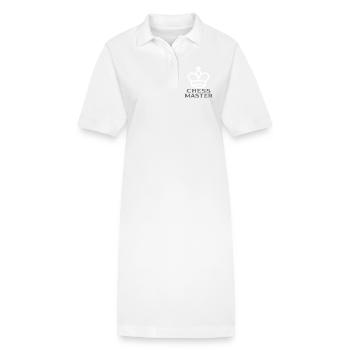 Schach - Stanley/Stella Frauen Bio-Polokleid PAIGER - Weiß - Vorne