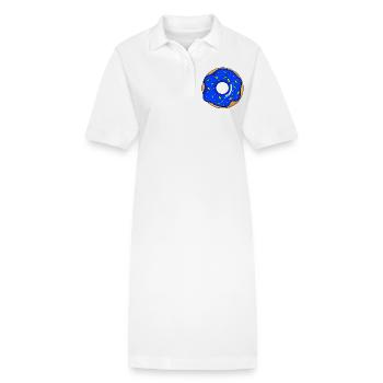 Donut - Stanley/Stella Frauen Bio-Polokleid PAIGER - Weiß - Vorne