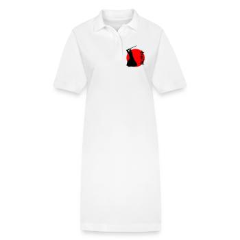 Aikido - Stanley/Stella Frauen Bio-Polokleid PAIGER - Weiß - Vorne