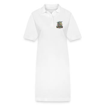 Christ Rédempteur - Gardien de Rio - Robe polo bio PAIGER Stanley/Stella Femme - blanc - Devant