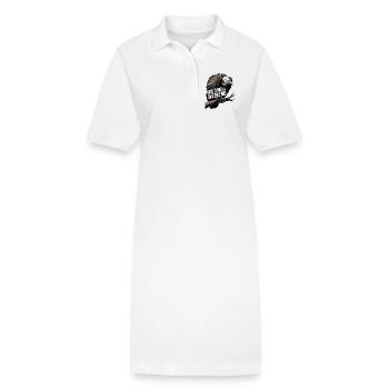 Waiting for the Weekend - Stanley/Stella PAIGER Organic Women’s Polo Dress - white - Front
