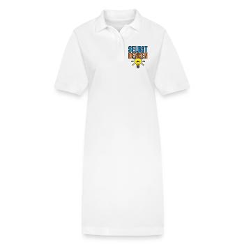 Selbst Denken - Stanley/Stella Frauen Bio-Polokleid PAIGER - Weiß - Vorne