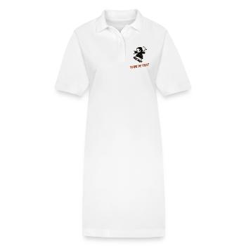 Trick or Treat – Skater Reaper - Robe polo bio PAIGER Stanley/Stella Femme - blanc - Devant