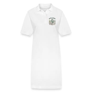 Racines et culture - Robe polo bio PAIGER Stanley/Stella Femme - blanc - Devant