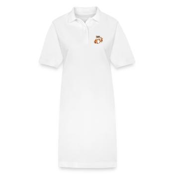 Tiger - Stanley/Stella Frauen Bio-Polokleid PAIGER - Weiß - Vorne