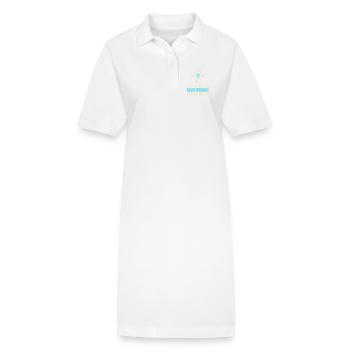 Maintenance informatique - Robe polo bio PAIGER Stanley/Stella Femme - blanc - Devant