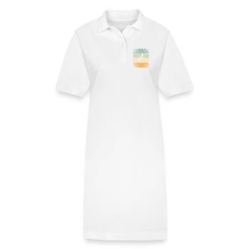 Hexe - Stanley/Stella Frauen Bio-Polokleid PAIGER - Weiß - Vorne