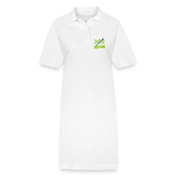 Chimiste médico-légal, Laboratoire criminel, Toxicologie - Robe polo bio PAIGER Stanley/Stella Femme - blanc - Devant