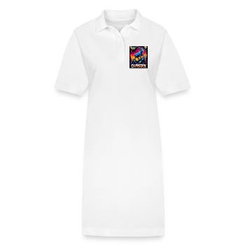 Capricorn - Stanley/Stella PAIGER Organic Women’s Polo Dress - white - Front