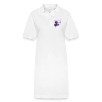 Pastel Goth Soft Goth Gaming Gamer - Robe polo bio PAIGER Stanley/Stella Femme - blanc - Devant