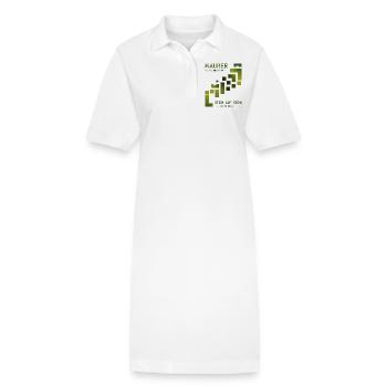 Maurer Hochbau Steinmetz - Robe polo bio PAIGER Stanley/Stella Femme - blanc - Devant