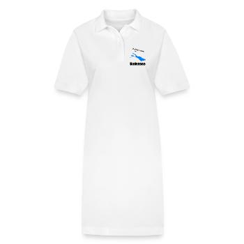 # Oifach schee, am Bodensee - Stanley/Stella Frauen Bio-Polokleid PAIGER - Weiß - Vorne