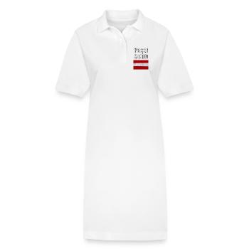 Passt scho - Stanley/Stella Frauen Bio-Polokleid PAIGER - Weiß - Vorne