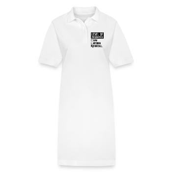Football Football Football - Robe polo bio PAIGER Stanley/Stella Femme - blanc - Devant