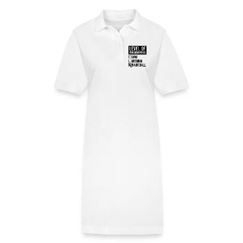Paintball Paintball Paintball - Robe polo bio PAIGER Stanley/Stella Femme - blanc - Devant