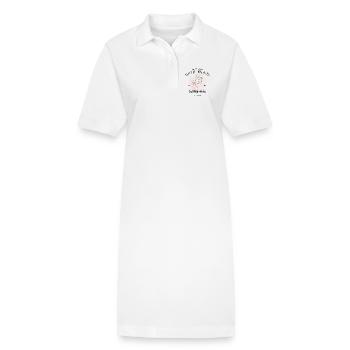 Motherhood EST 2025 – Design de la parentalité douce - Robe polo bio PAIGER Stanley/Stella Femme - blanc - Devant