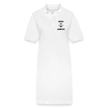 Moin Amrum – Conception d’ancres maritimes - Robe polo bio PAIGER Stanley/Stella Femme - blanc - Devant