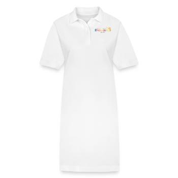 Madrid Skyline Madrid - Robe polo bio PAIGER Stanley/Stella Femme - blanc - Devant