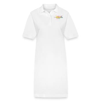 Memphean Skyline Memphis - Robe polo bio PAIGER Stanley/Stella Femme - blanc - Devant