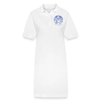Krebs Hexe Immergrün Speiseröhre - Stanley/Stella Frauen Bio-Polokleid PAIGER - Weiß - Vorne