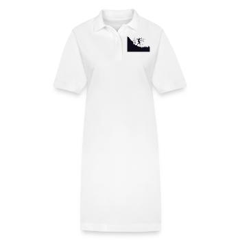 Trail Runner Cross Trail Bergläufer - Stanley/Stella Frauen Bio-Polokleid PAIGER - Weiß - Vorne
