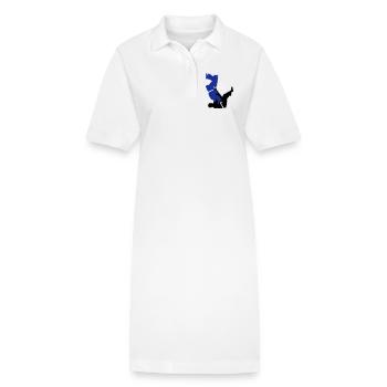 judo - Stanley/Stella PAIGER Organic Women’s Polo Dress - white - Front