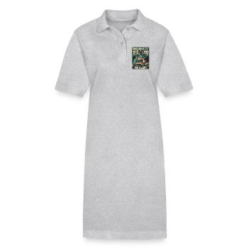 Überarbeitet und müde – Du schaffst das - Stanley/Stella Frauen Bio-Polokleid PAIGER - Schwarz - Vorne