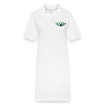 T-shirt Nevada Fan – Parfait pour les fans ! - Robe polo bio PAIGER Stanley/Stella Femme - blanc - Devant
