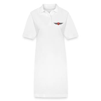 Montenegro Design – Experience the Balkans - Stanley/Stella PAIGER Organic Women’s Polo Dress - white - Front