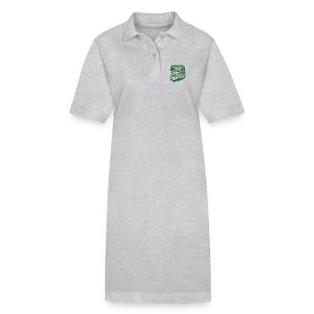 Black Forest Winter Wonderland Idyll - Stanley/Stella PAIGER Organic Women’s Polo Dress - black - Front
