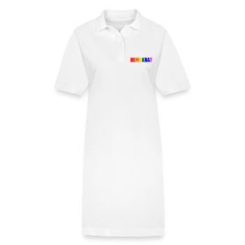 Demokrat - Stanley/Stella Frauen Bio-Polokleid PAIGER - Weiß - Vorne