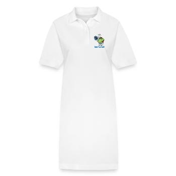 Marsupial / Service de secours et d’anesthésie - Robe polo bio PAIGER Stanley/Stella Femme - blanc - Devant