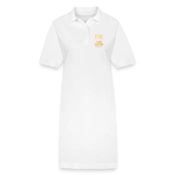 Mathematik Mathematik Mathematik Mathematik - Stanley/Stella Frauen Bio-Polokleid PAIGER - Weiß - Vorne