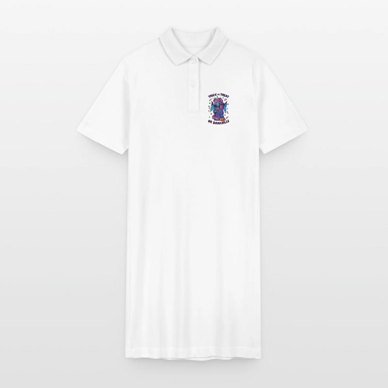 Dark Candy Unicorn - Süßes oder Saures oder Dunkelheit Stanley/Stella Frauen Bio-Polokleid PAIGER