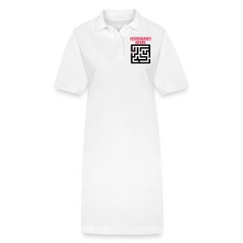 Abi Abschluss Prüfung Sprüche lustig Niedersachen - Stanley/Stella Frauen Bio-Polokleid PAIGER - Weiß - Vorne