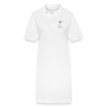 biathlon - Robe polo bio PAIGER Stanley/Stella Femme - blanc - Devant