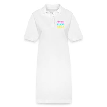 Pool Party - Stanley/Stella Frauen Bio-Polokleid PAIGER - Weiß - Vorne