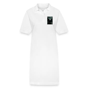 Geier - Stanley/Stella Frauen Bio-Polokleid PAIGER - Weiß - Vorne