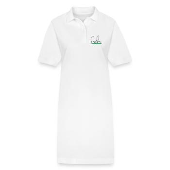 Capoeira Samba - Stanley/Stella Frauen Bio-Polokleid PAIGER - Weiß - Vorne