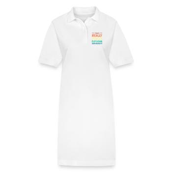 MFA PA Assistant Médical Assistant Infirmier Assistant Médecin - Robe polo bio PAIGER Stanley/Stella Femme - blanc - Devant