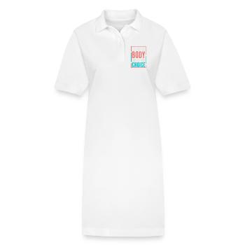 Pro-choix Mon corps Mon choix Mon choix - Robe polo bio PAIGER Stanley/Stella Femme - blanc - Devant