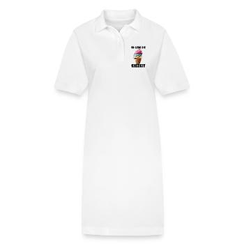 Es lebe die Eiszeit - Eissorte - Stanley/Stella Frauen Bio-Polokleid PAIGER - Weiß - Vorne