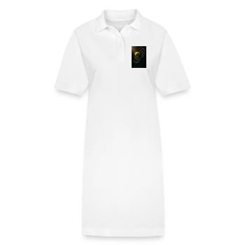 Sports - Tennis, raquette et balle - Robe polo bio PAIGER Stanley/Stella Femme - blanc - Devant