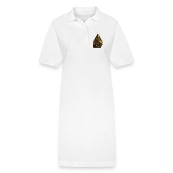 Nordischer Heldenhammer Thor - Stanley/Stella Frauen Bio-Polokleid PAIGER - Weiß - Vorne